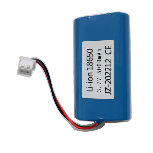 Batterie Li-Ion personnalisée 18650 2200mah Cellule 2S1P Pack Icr18650 7.4v Pour appareil photo