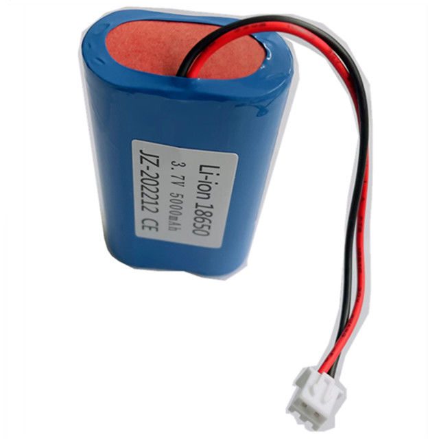 Batterie Li-Ion personnalisée 18650 2200mah Cellule 2S1P Pack Icr18650 7.4v Pour appareil photo