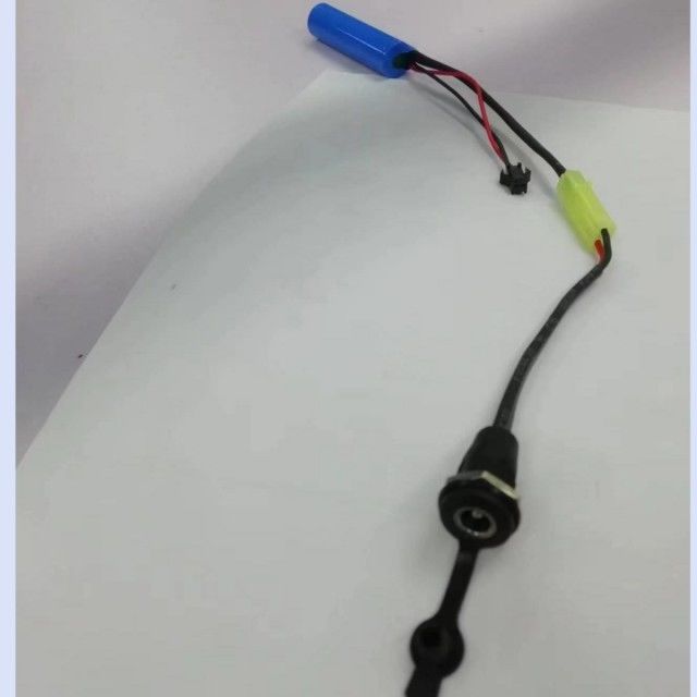 Batterie de pompe à eau SM-2P 18650 1s 3.7v 2000mAh avec prise de charge DC5521