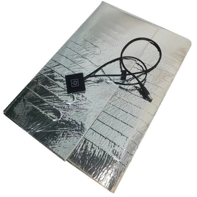 Taille 25x25cm 30x30cm 35x35cm de coussin de chauffage de papier d'aluminium 12V pour la livraison de nourriture