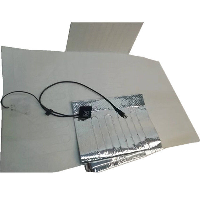 Taille 25x25cm 30x30cm 35x35cm de coussin de chauffage de papier d'aluminium 12V pour la livraison de nourriture