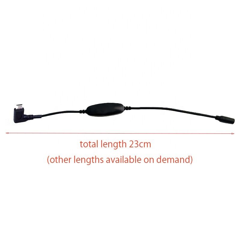 3.8*1.4 câble USB DC isolé pour ventilateur d'habillement de climatisation