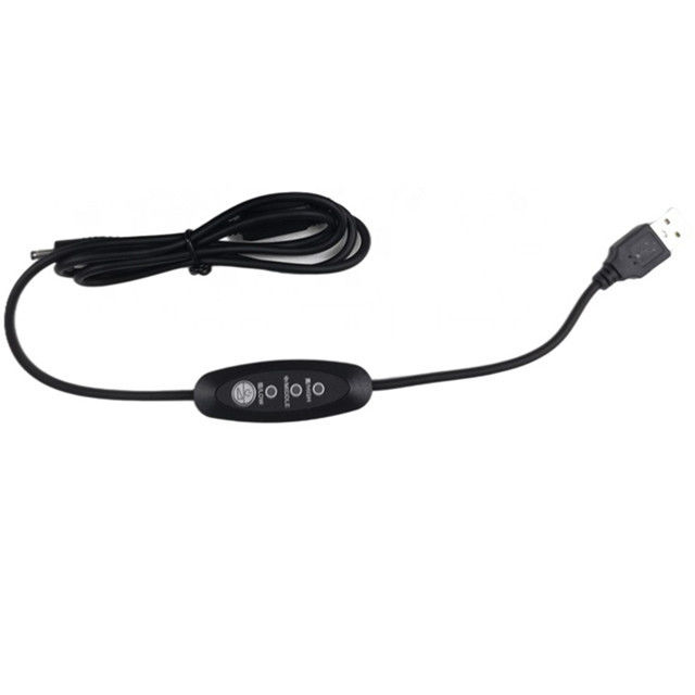 Câble cc USB basse tension 13cm Câble de commutateur d'alimentation USB à angle droit