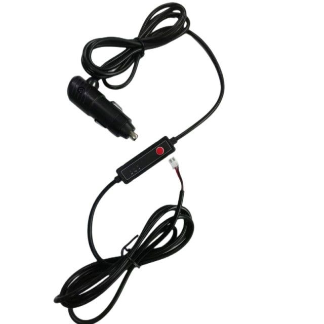Veste faite sur commande de PE de câble de ligne électrique de commutateur de ventilateur 1.2M JST 2Pin tête de balle