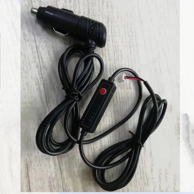 Veste faite sur commande de PE de câble de ligne électrique de commutateur de ventilateur 1.2M JST 2Pin tête de balle