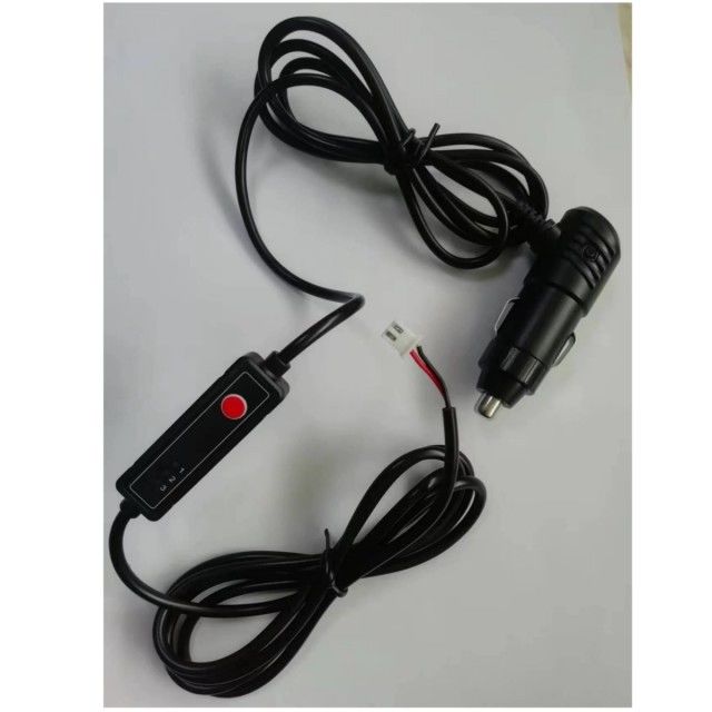 Veste faite sur commande de PE de câble de ligne électrique de commutateur de ventilateur 1.2M JST 2Pin tête de balle