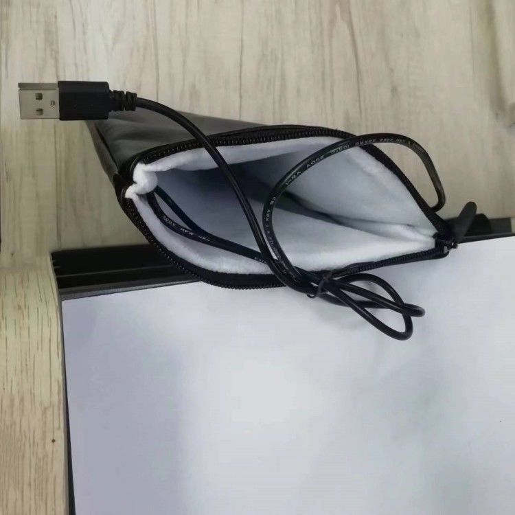 Taille 30x20cm Sac de chauffage personnalisé avec prise USB Pour le lait de fromage Nacho