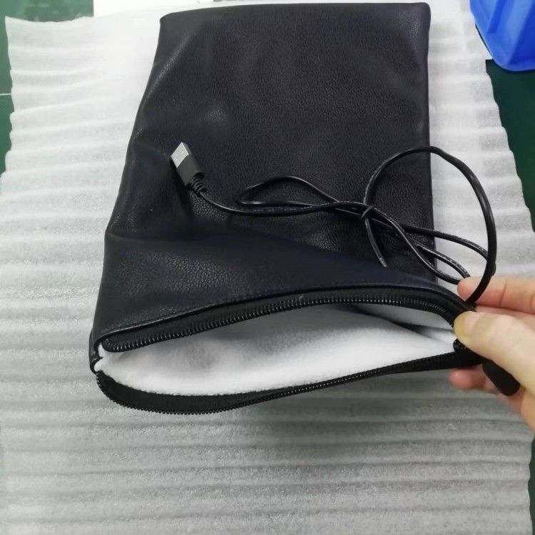Taille 30x20cm Sac de chauffage personnalisé avec prise USB Pour le lait de fromage Nacho