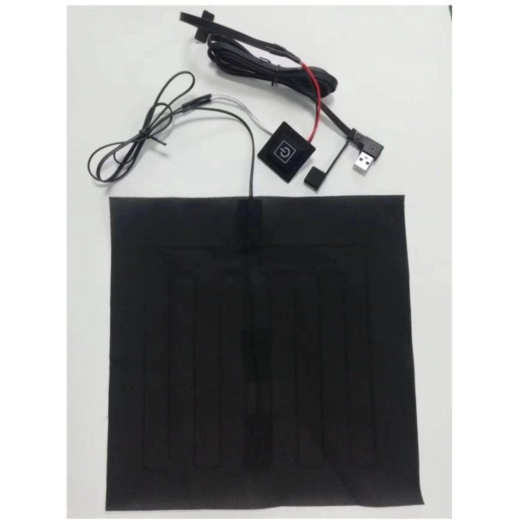 Vêtements sur mesure coussins de chauffage 24*24 cm pour oreiller chauffé 5V avec tête de pliage USB