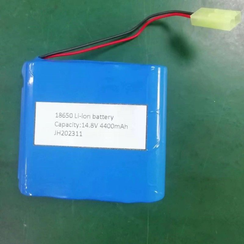 14.4V 4400mAh 18650 Pack de batterie cellulaire 4S2P avec prise Tamiya pour la lumière sans fil par