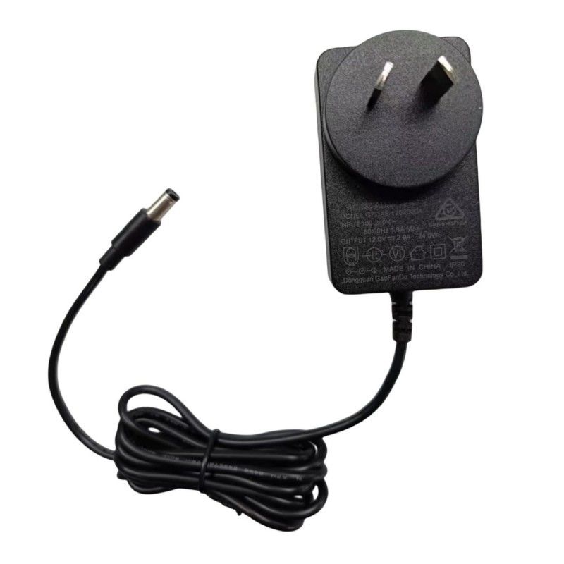 Adaptateur AC/DC 12V 2A Chargeur AU Plug DC 5,5x2,1 mm prise mâle