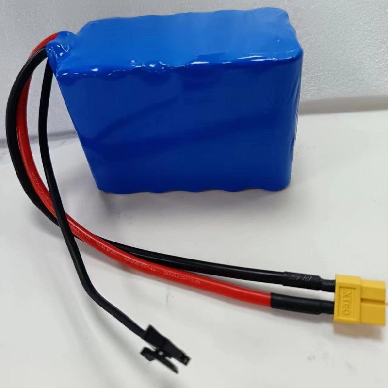 3S5P 18650 Batterie 11,1 V 16Ah avec connecteur de charge MX3.0 Déchargeuse XT60