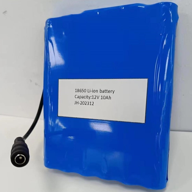 Pack de batterie plat 12V 10Ah 18650 batterie au lithium 3s4p avec prise DC féminine pour le coussin chauffant PVC
