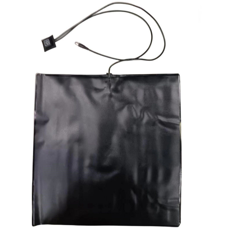 Pads de chauffage personnalisés de 35x35 cm 12V avec prise CC pour sac de livraison de nourriture chaude