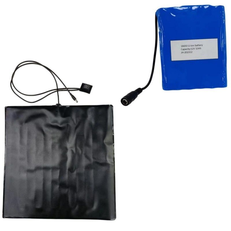 Pads de chauffage à batterie personnalisés 12V 10Ah