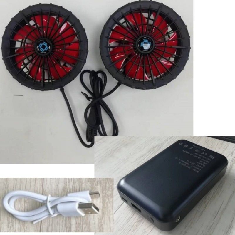 Vêtements de travail Veste de refroidissement Ventilateur batterie 12V 10000mAh Avec moteur chinois sans balai