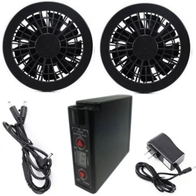 7.2V Ventilateur de rafraîchissement de veste batterie ensemble 4400mAh avec chargeur pour vêtements de travail d'été