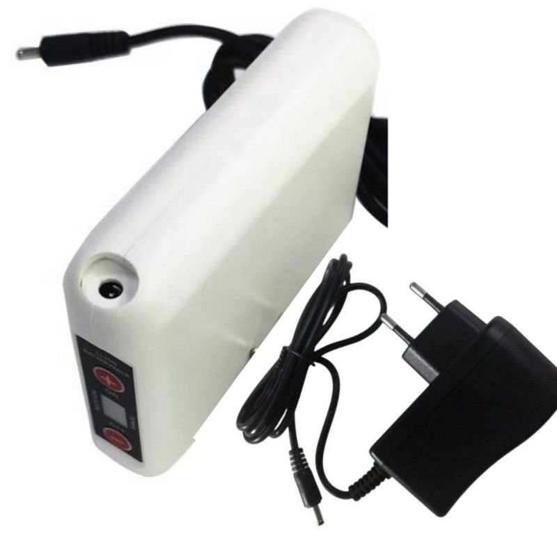 7.4V 6400mAh Vêtements chauffés Batterie avec chargeur EU pour ceinture de taille chauffée