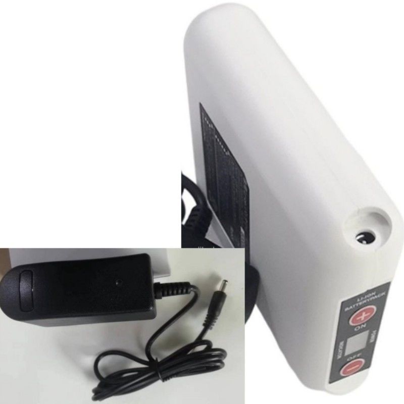 7.4V 6400mAh Vêtements chauffés Batterie avec chargeur EU pour ceinture de taille chauffée