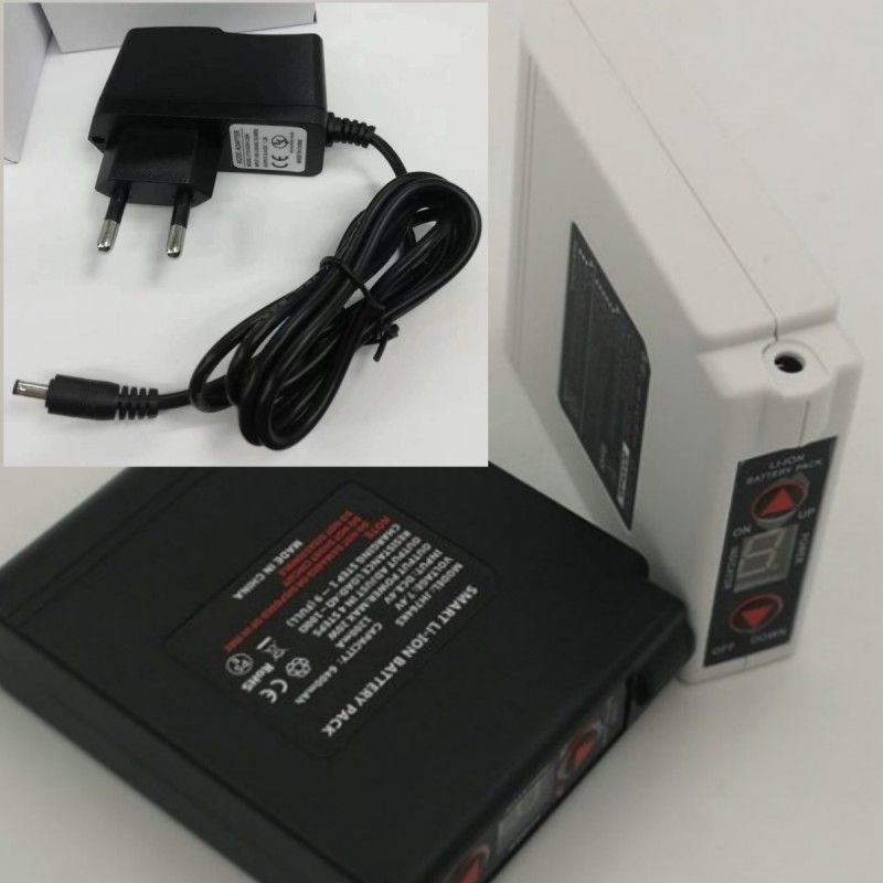 ABS vêtements chauffés ensemble de chargeur de batterie 7.4V 4400mAh pour le gilet de ventilateur de refroidissement
