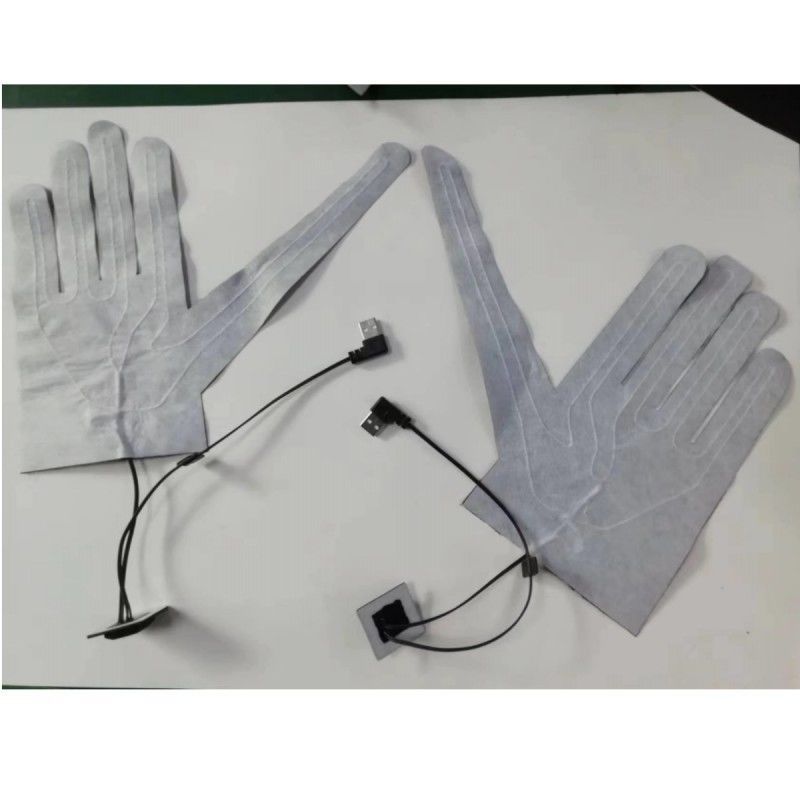 Vêtements Parquets de chauffage pour gants 5V USB avec commutateur de chauffage pour gants chauffés