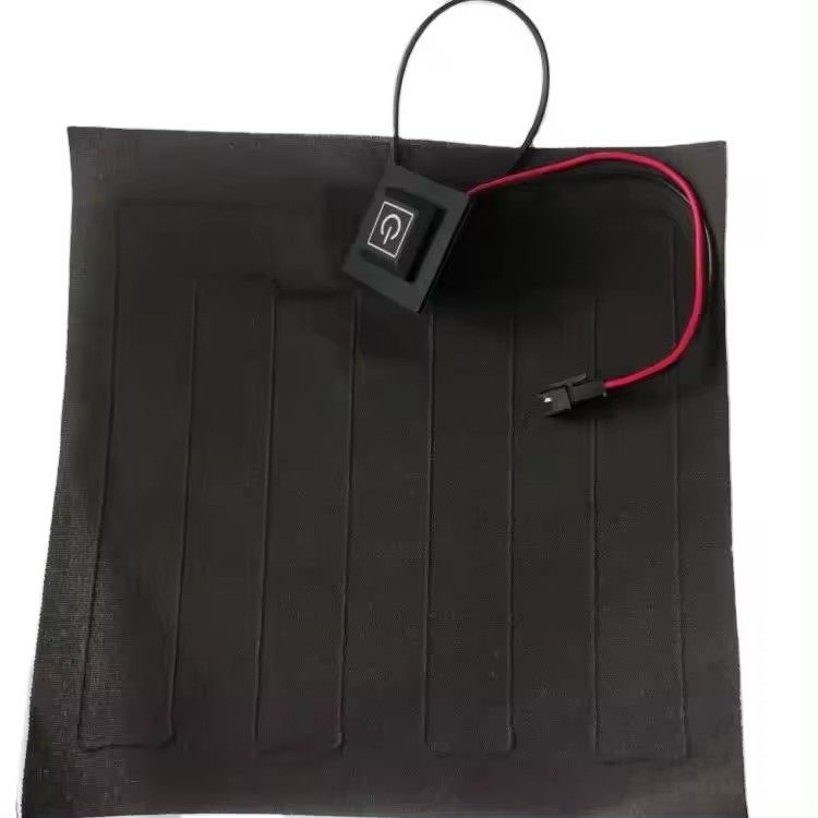 Vêtements sur mesure Plaquette de chauffage Taille 20x20cm 3.7V Avec prise SM 2Pin