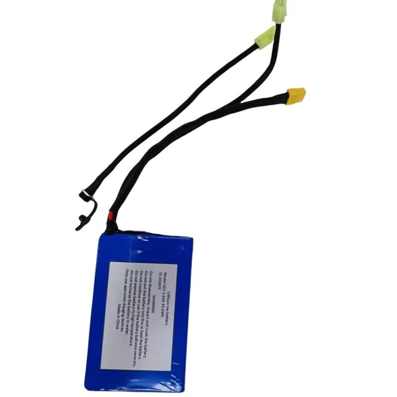 Paquet de batterie personnalisé 18650 36V 2600mAh 10 cellules avec petite prise de transfert Tamiya pour charger