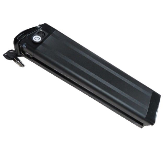 Batterie de poisson argenté 48V 15Ah pour ebike avec port de charge 3P Cannon Head