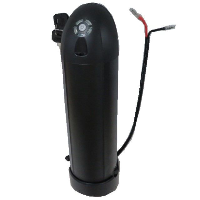 Batterie de vélo électrique de 48 volts 10.4h 48v Bouteille d'eau forme Décharge inférieure 2Pin