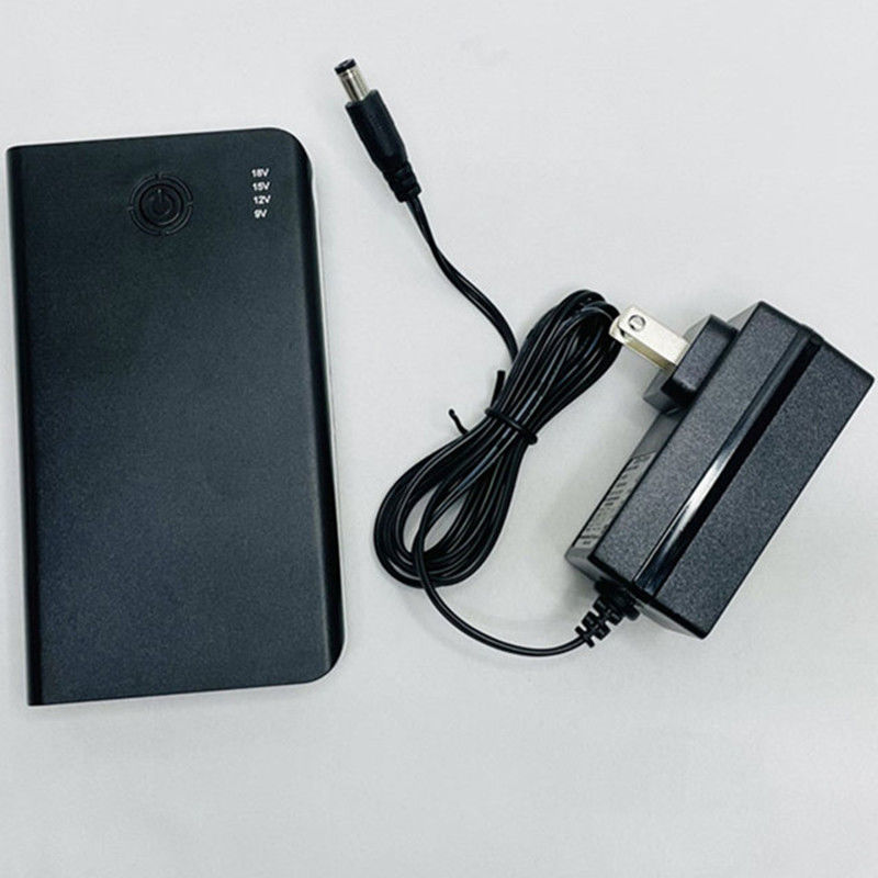 Batterie Powerbanks DC 4 niveau Voltage de sortie 18V 15V 12V 9V Pour le ventilateur de manteau d'été
