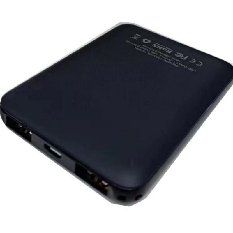 Mini Powerbank plus rapide 4000mAh 5V 2A Super Slim Battery Power Bank taille de paume