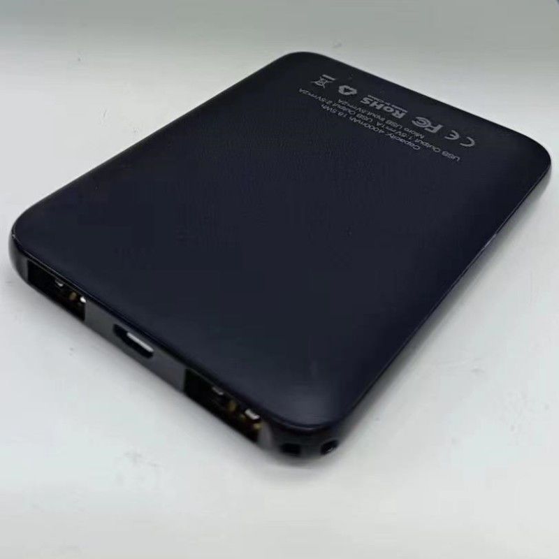 Mini Powerbank plus rapide 4000mAh 5V 2A Super Slim Battery Power Bank taille de paume