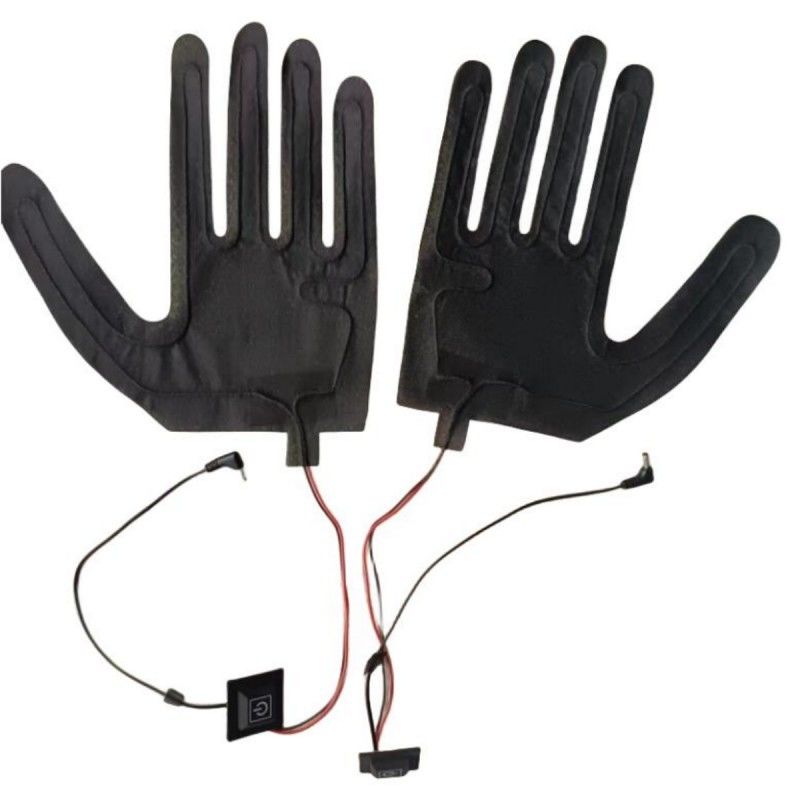 Pad de chauffage personnalisé de 7,4 V pour gants avec prise CC 3,5x1,35 mm