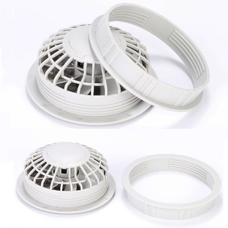Ventilateur de refroidissement à trois niveaux Ventilateur à deux pièces Pour les combinaisons d'homme de travail d'été