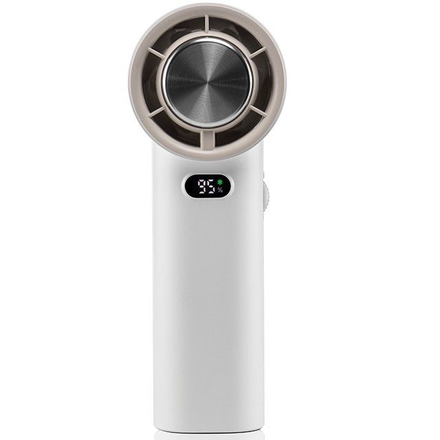 Ventilateur de refroidissement par glace à régulation de vitesse sans pas 13000 tours par minute Ventilateur portable à main sans lame 3600mAh