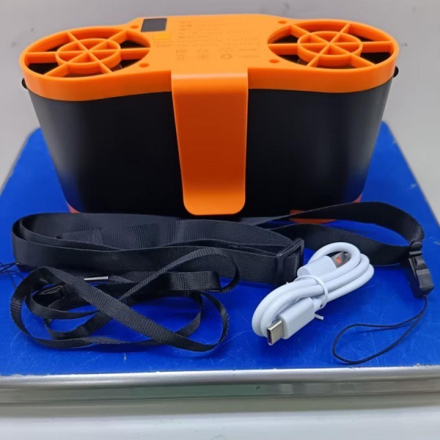 20000mAh Batterie Ventilateur portable de taille 6 Niveaux de vitesse réglables et fonction de la banque d'alimentation