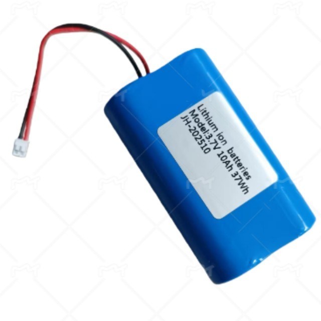 Bloc-batterie personnalisé 21700 1S2P 3,7V 10000mAh avec connecteur JST PH2.0 2 broches